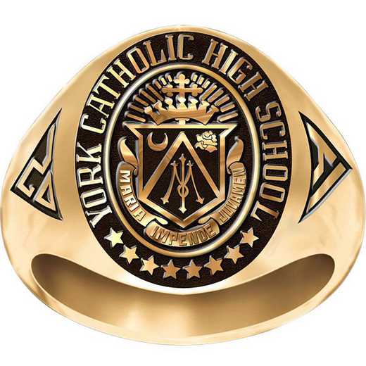 York Catholic High Signet Ring-Hers